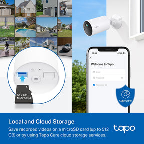 TC82 Wire-Free Battery 3MP Waterproof Smart Indoor/Outdoor Security Camera | 2K QHD | 6 Month Battery