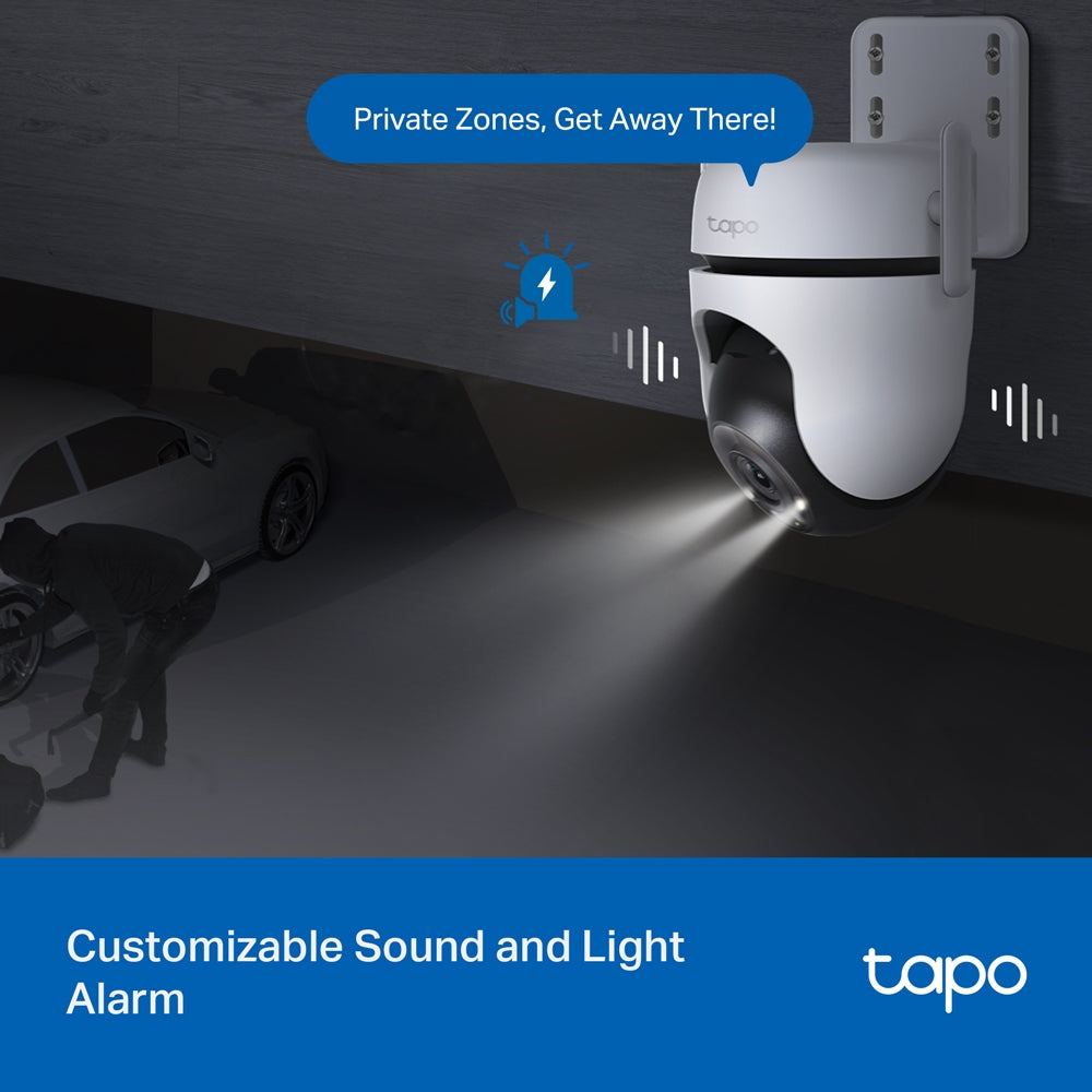 TP-Link Outdoor TAPO C510W/C520WS Pan/Tilt 360° Motion Tracking Security Network CCTV Camera