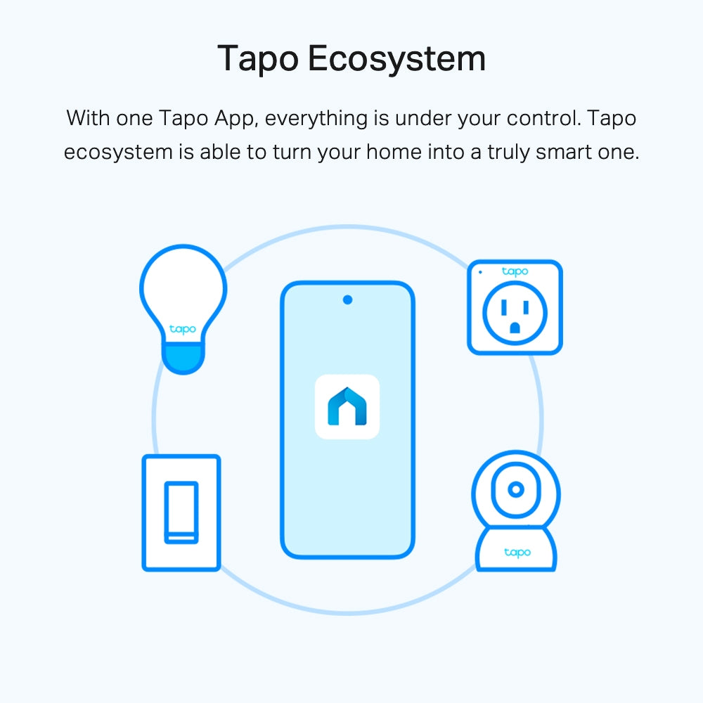 Tapo L520E Smart Wi-Fi Light Bulb – Daylight 4000K & Dimmable | Voice Control | No Hub Required