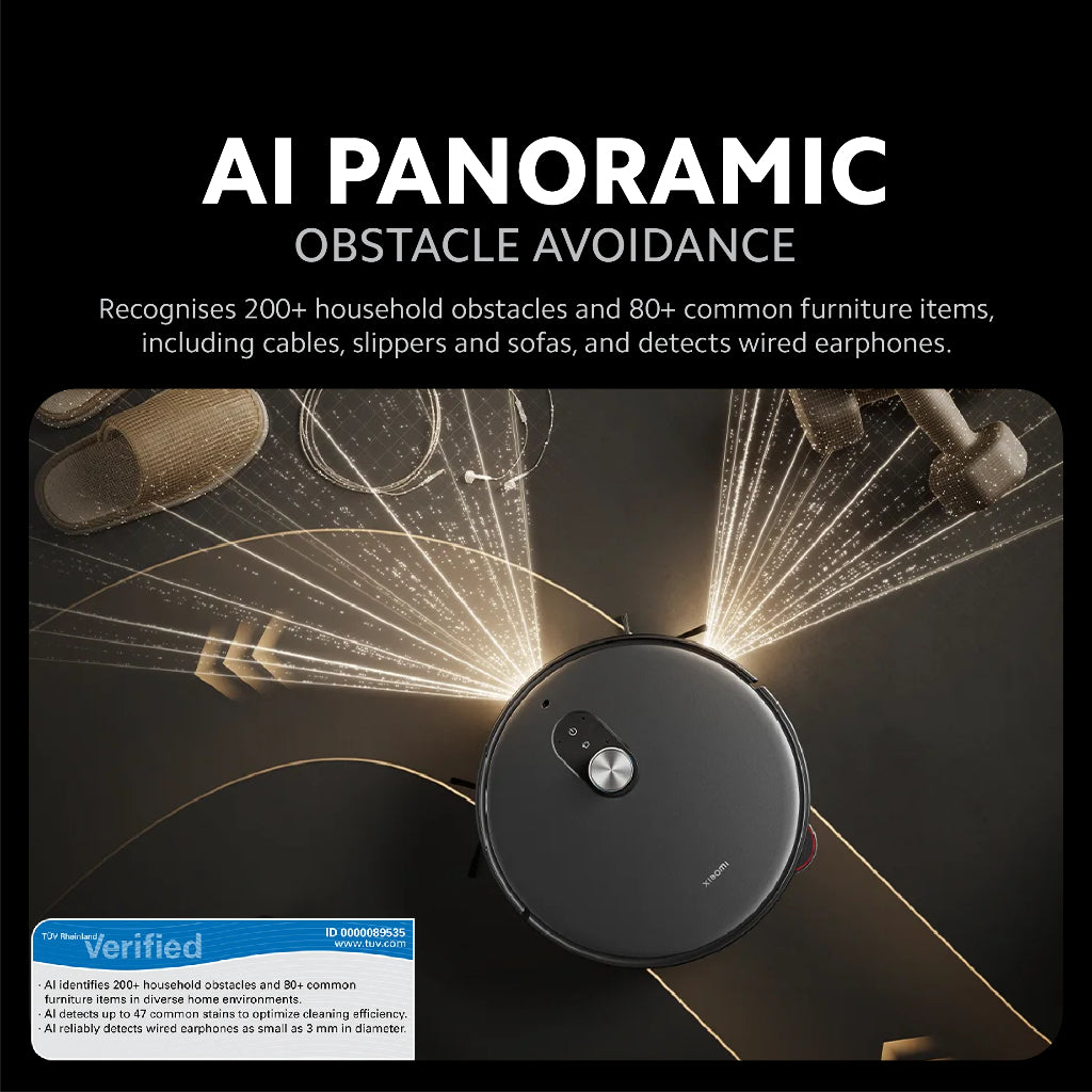 [FREE GIFT FOR VACUUM 6 MAX] Xiaomi Robot Vacuum 6 Max / 6 / 5 Pro | Up to 35000Pa | AI Camera | Roller Mop | 6cm Climb | 85°C Self-Clean