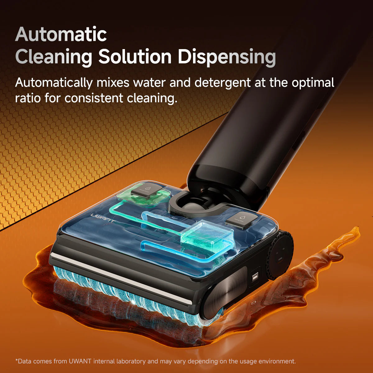 Uwant DX800 Steam Wet Dry Vacuum Cleaner | 160°C Steam Sterilize | 80°C Hot Water Mop | 27kPa Suction
