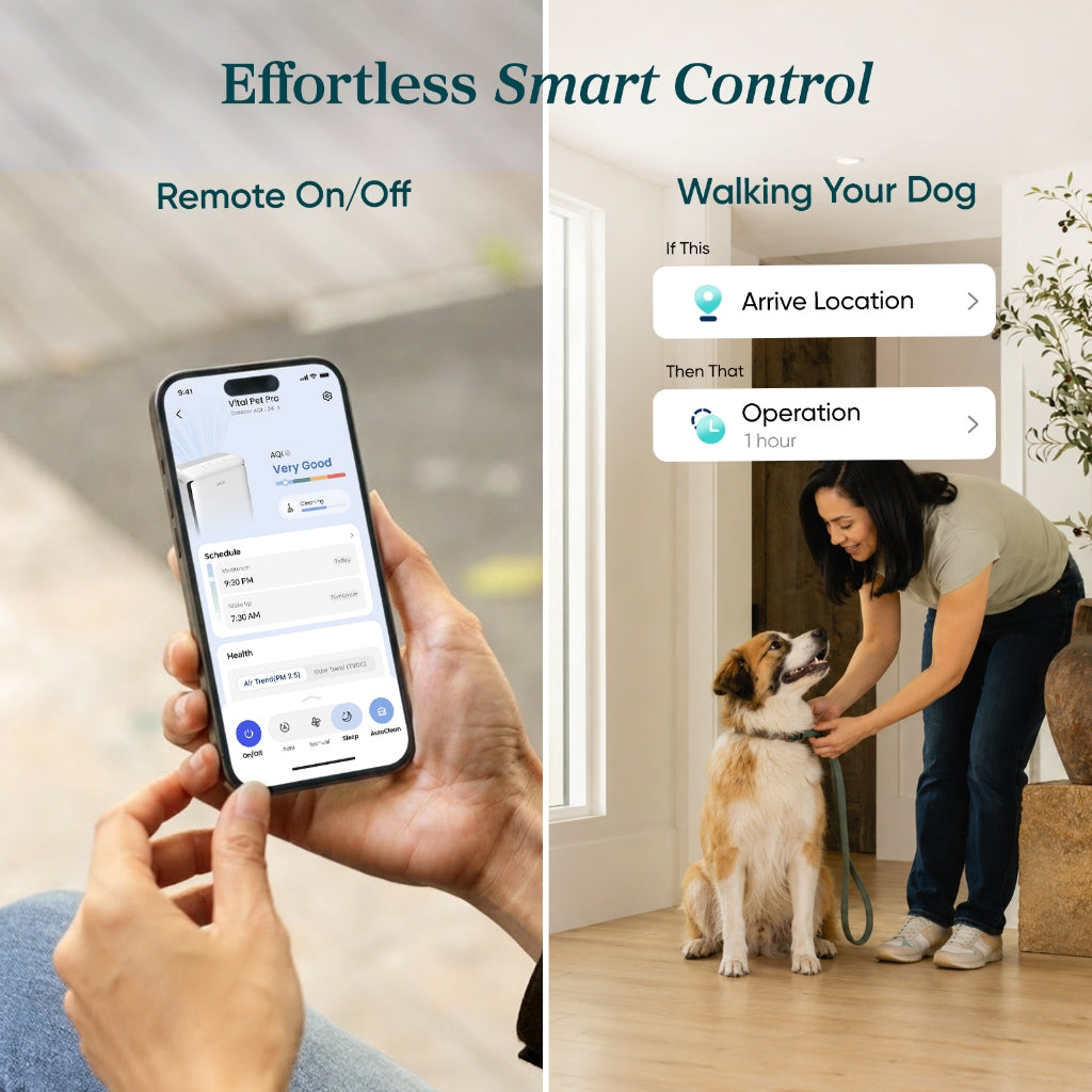 [LATEST] Levoit Vital Pet Pro Smart Air Purifier | H13 TRUE HEPA | Auto-Clean Mode | Traps Pet Fur
