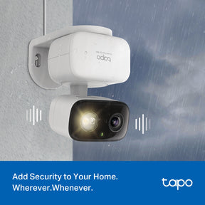 [LATEST] TP Link TAPO C216 Indoor Outdoor CCTV Camera AI Motion Detect Baby Cry Monitor 512GB Storage 2K 3MP