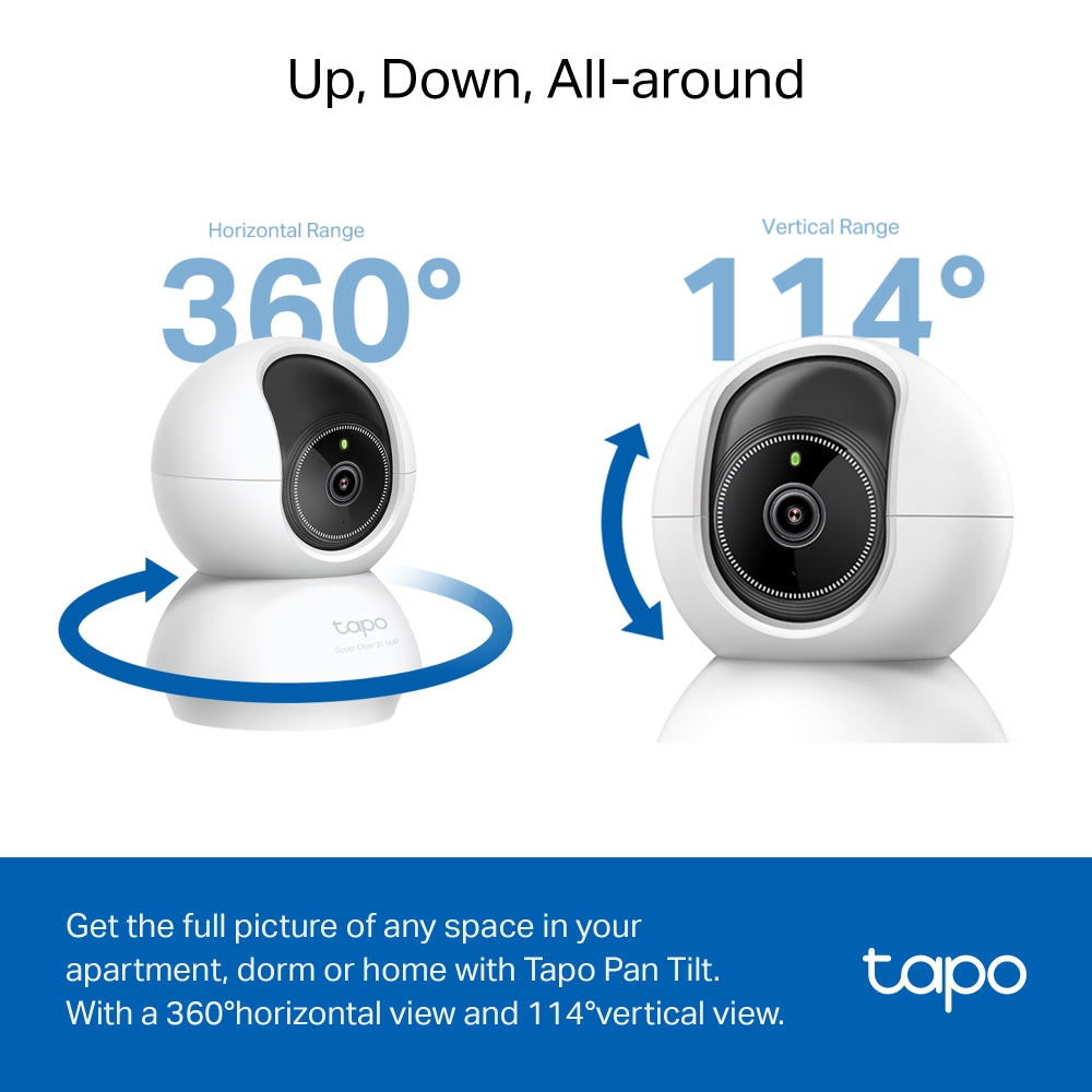 [Exclusive Release] Home Security CCTV Camera Pan Tilt Motion Detect 2 Way Audio | Baby Monitor | TP Link C230