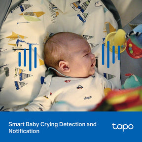 [LATEST] TP Link TAPO C216 Indoor Outdoor CCTV Camera AI Motion Detect Baby Cry Monitor 512GB Storage 2K 3MP