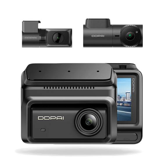 DDPAI Z90T 4K + 2K +2K HDR GPS Front & Rear & Cabin Super Capacitor Dash Cam with 4G Connectivity & ADAS