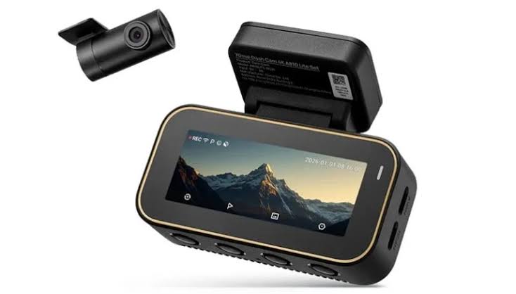 70mai A810 Lite Dashcam 4K Resolution + HDR | 4G Connectivity | Supercapacitor | Built-in GPS | Dual Record