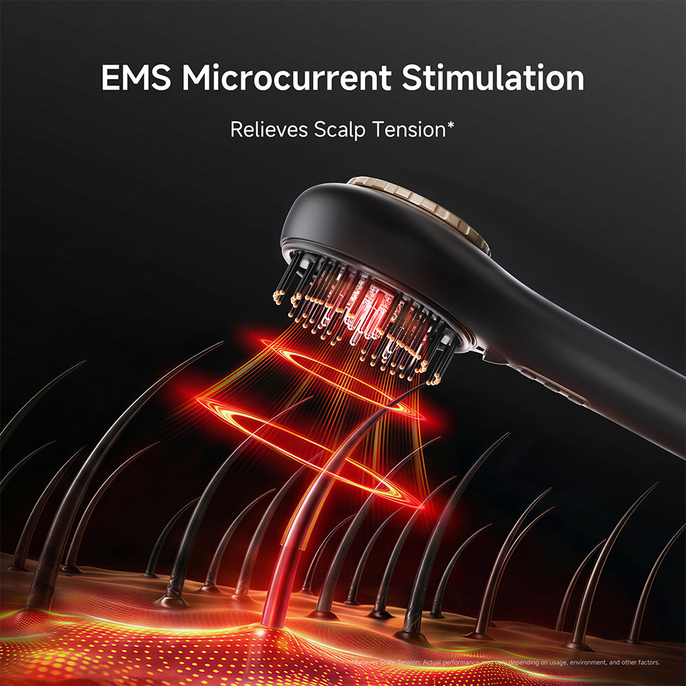 【NEW LAUNCH】Mova MMC001 Multi-Function Massage Comb | 650nm Red Light Strengthen Hair | EMS Current Relieve Tension