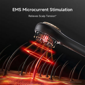 【NEW LAUNCH】Mova MMC001 Multi-Function Massage Comb | 650nm Red Light Strengthen Hair | EMS Current Relieve Tension