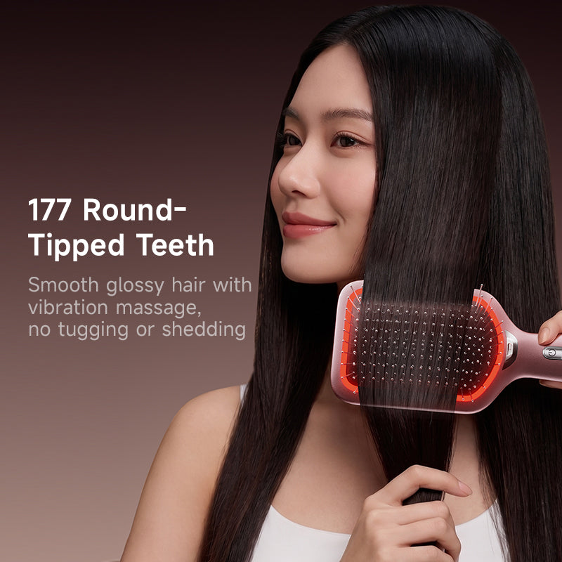 【NEW LAUNCH】MOVA C9000 Electric Massage Comb | Nano Essential Oil Smooth Fizz | Dual-wavelength (630nm/660nm)