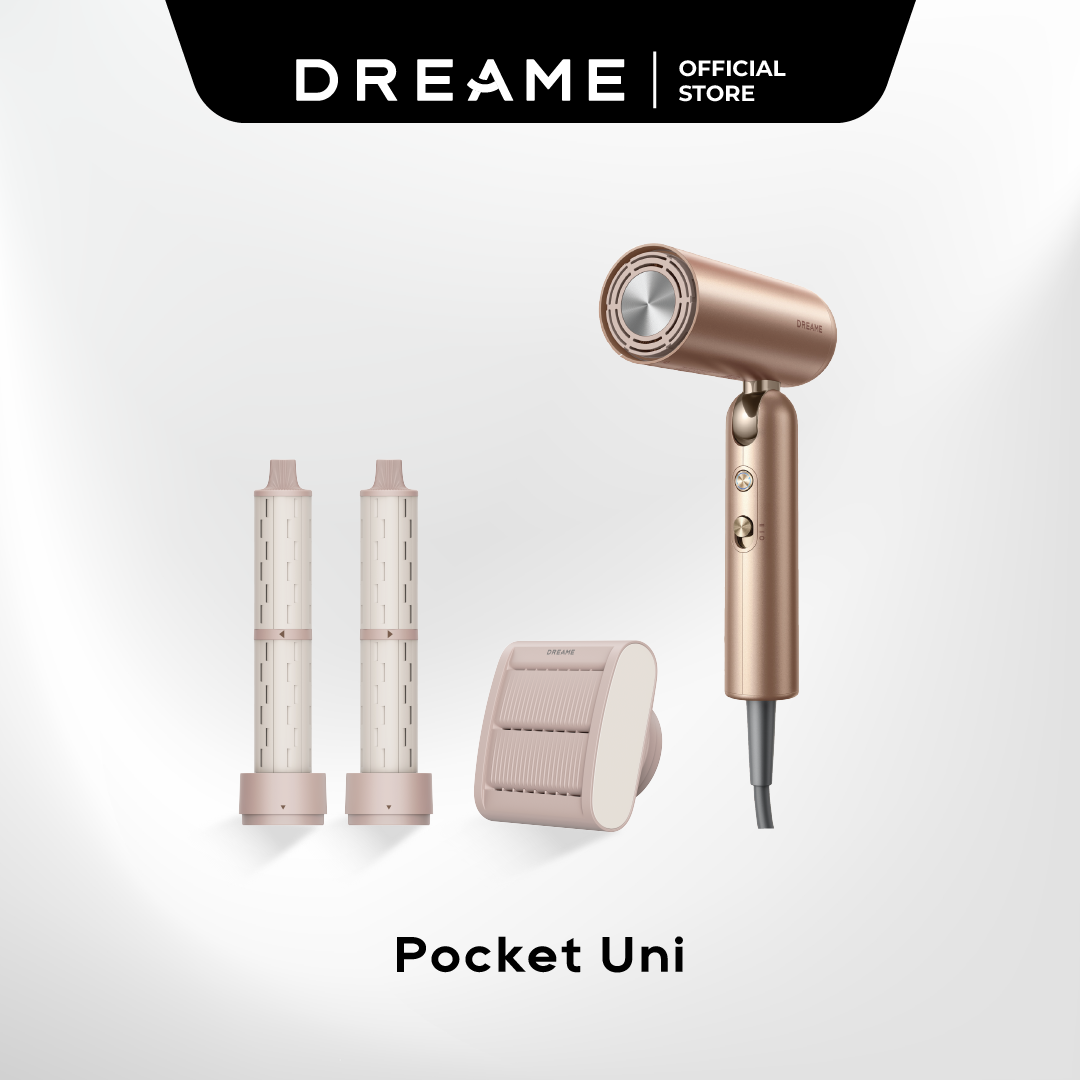 [PRE-ORDER] Dreame Pocket Uni Hair Dryer | SmartVolt™ Global Voltage Compatible | Ultra Lightweight 330g and Portable