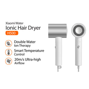 Xiaomi Mi Ionic Hair Dryer H500 | Dual Water Ion | Hair Care with NTC Smart Temperature Control | Powerful Airflow 1800W