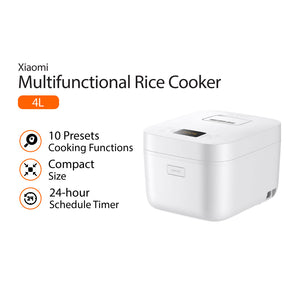 Xiaomi Multifunctional Rice Cooker | 10-in-1 Functionality | Large Capacity | Efficient Heating