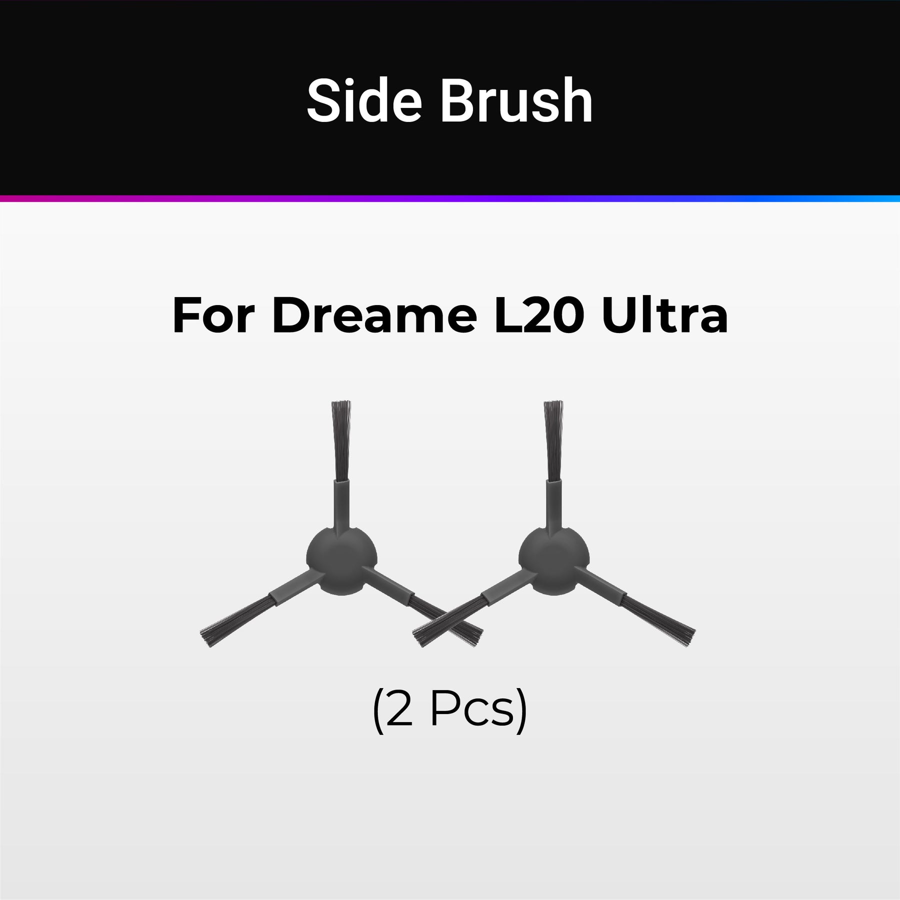 Dreame L20 Ultra Robot Vacuum Cleaner Accessories Main Brush Side Brush Dust Bin Filter Mop Pad Dust Bag Detergent