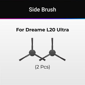 Dreame L20 Ultra Robot Vacuum Cleaner Accessories Main Brush Side Brush Dust Bin Filter Mop Pad Dust Bag Detergent