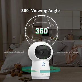 [GLOBAL] Aqara G3 Camera Hub, 2K IP Cam, AI Facial + Gesture, IR Remote, Compatible with Smart Homekit & Google Home