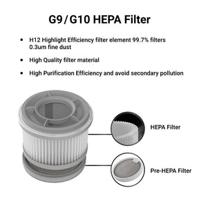 Accessories for G9/G10 Vacuum Cleaner - Filter