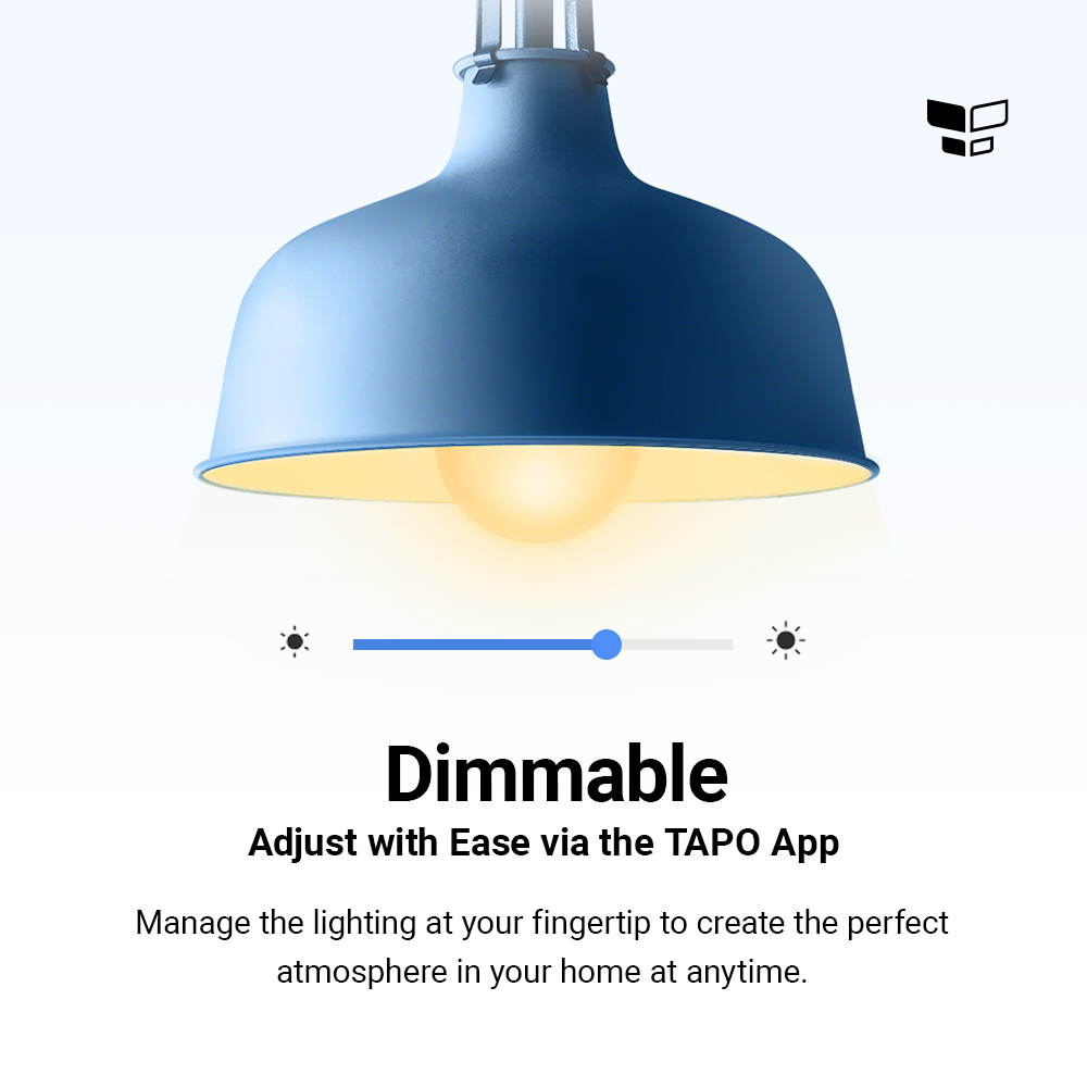 TP-LINK Tapo L510E Dimmable Smart WiFi LED Light Bulb
