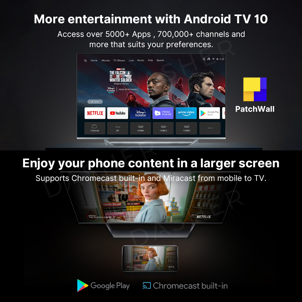 Xiaomi Smart TV 75 Inch QLED 4K Display
