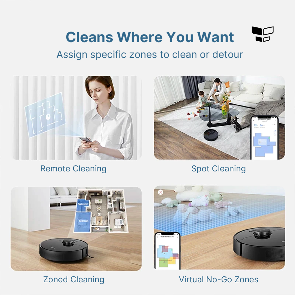 Dreame L10 Pro Robot Vacuum Cleaner - 4000pa Suction Power