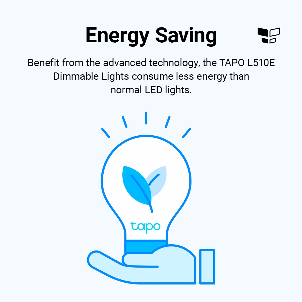 TP-LINK Tapo L510E Dimmable Smart WiFi LED Light Bulb