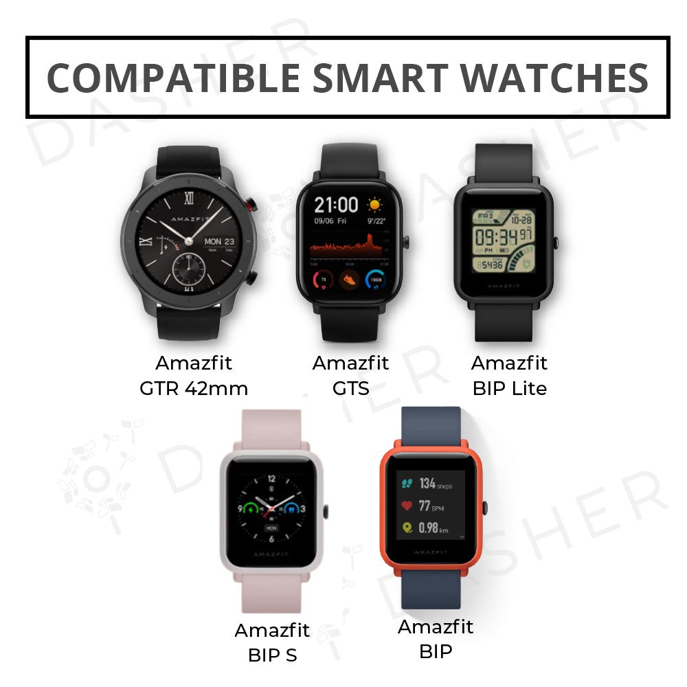 20mm Silicone Strap - Amazfit Smartwatch