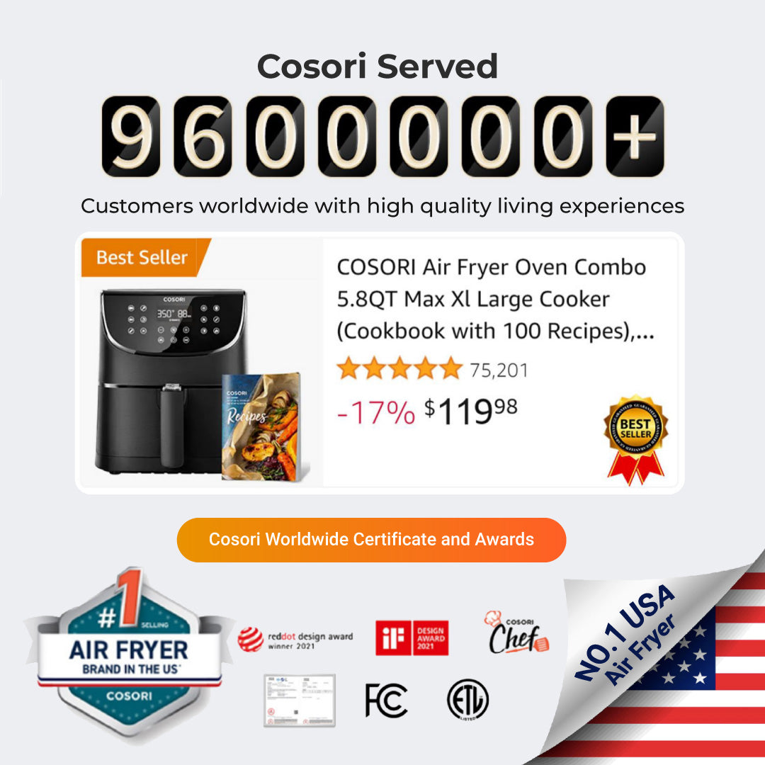 COSORI 5.5L Air Fryer - CP158