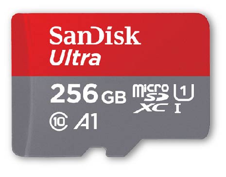 Sandisk Micro SD Ultra - 256GB