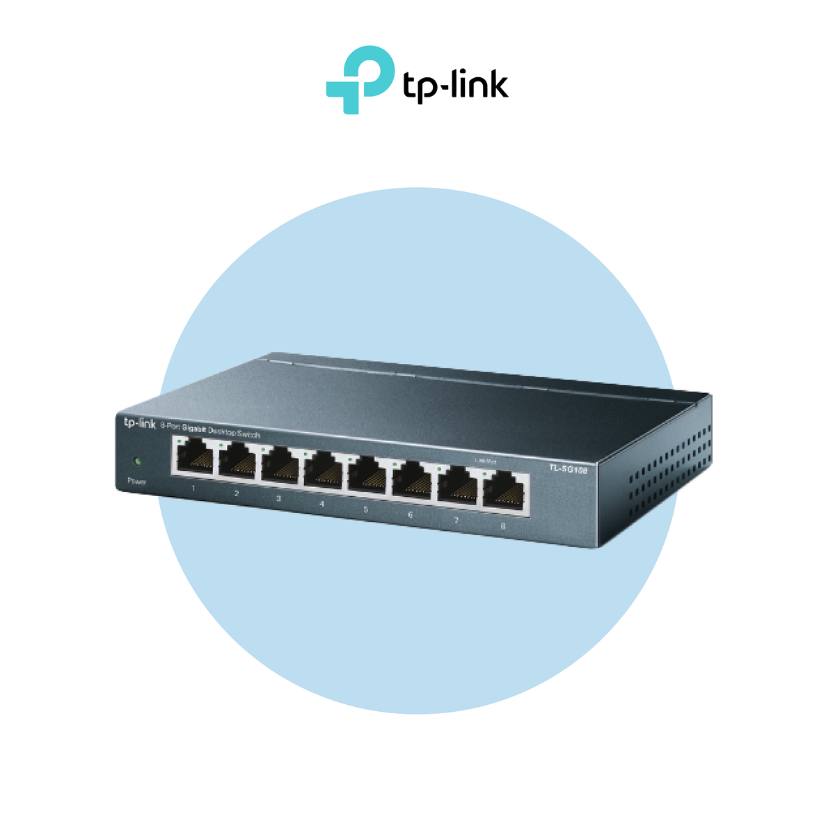 TP-Link TL-SG108 8 Port Gigabit Network Switch