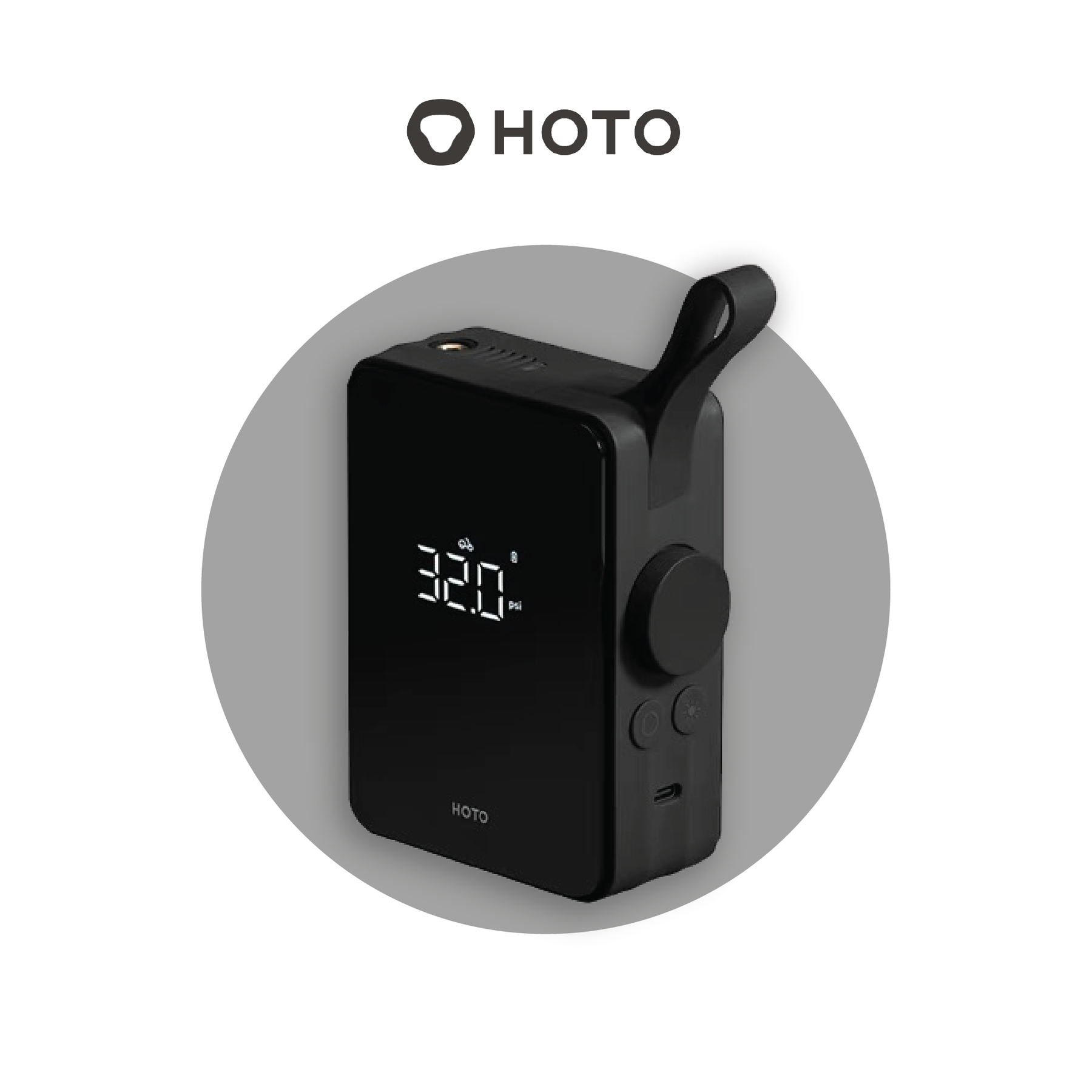 HOTO Portable Electric Tire Inflator