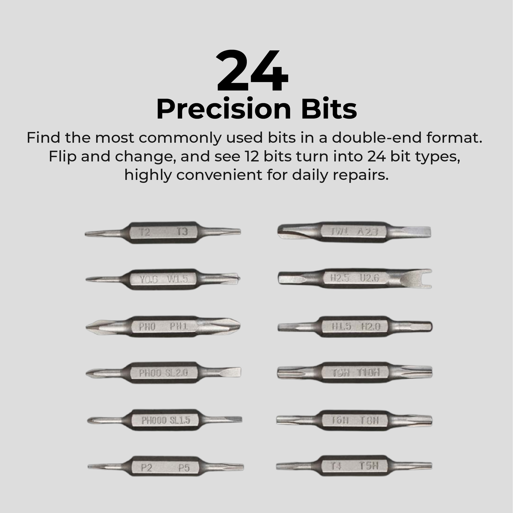 HOTO 24-In-1 Precision Screwdriver